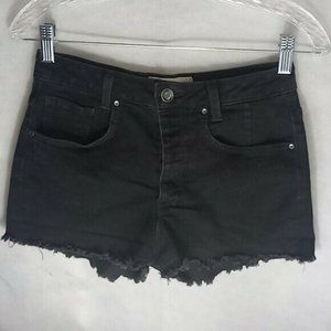 RACHEL ROY Peekaboo Denim High-Rise 2" Daisy Dukes
